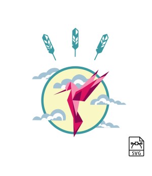 Hummingbird - Vector graphics